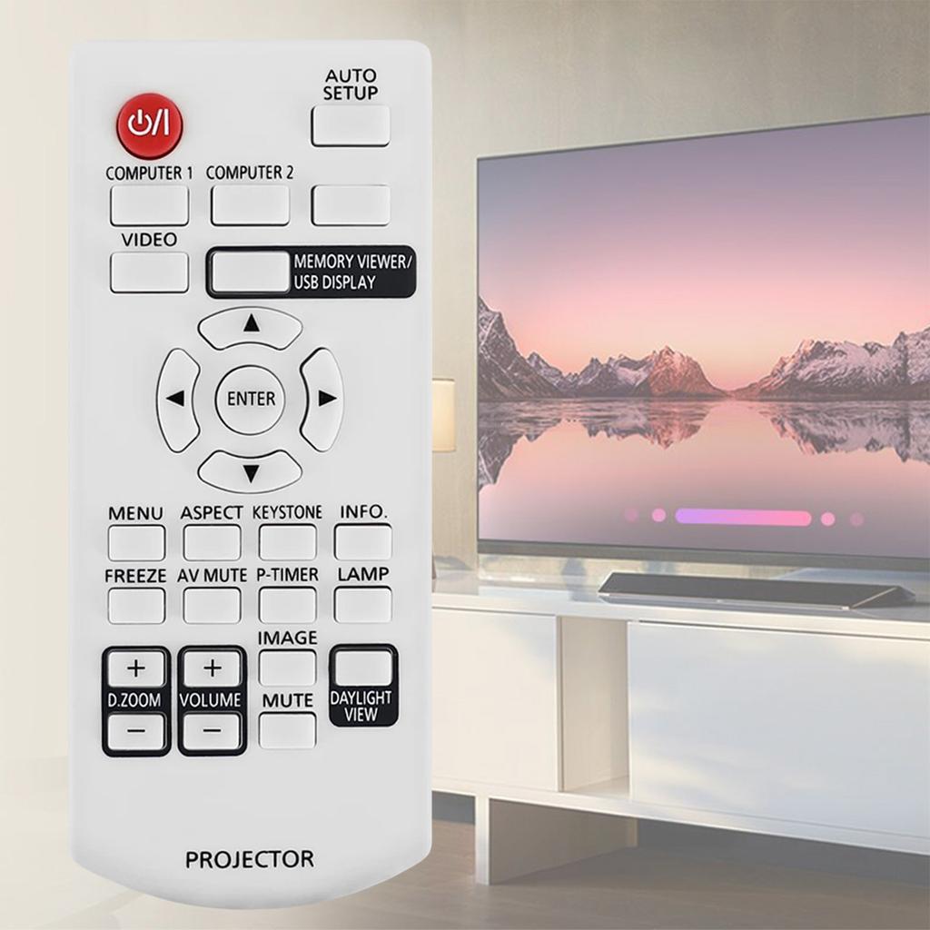 Universal Remote Control Replacement for XW2731 X3220 PT-XW3232STC BX40NT X270C Projectors Reliable Use