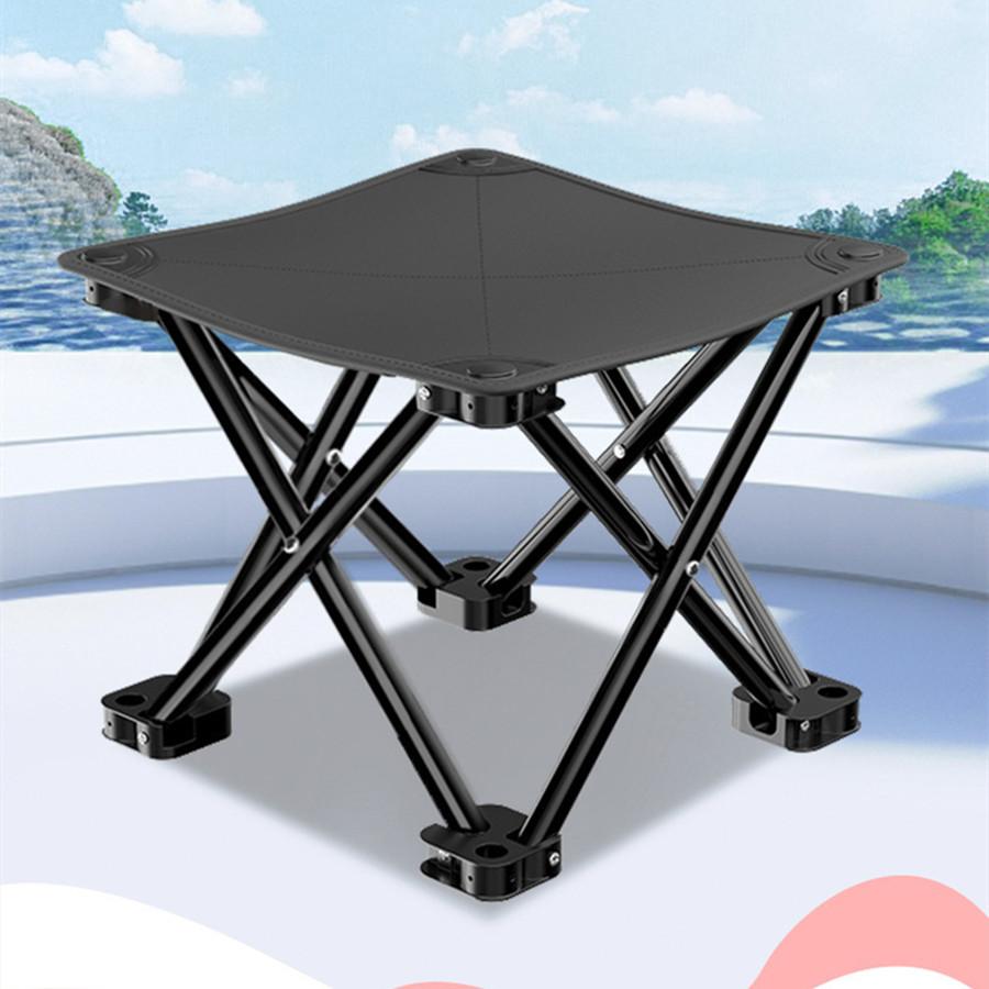 Sgabello Pieghevole Portatile da Esterno Campeggio Sgabello Pieghevole per Piedi Escursionismo Spiaggia Viaggio Picnic Sedile da Pesca Strumenti Ultraleggero Picnic