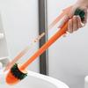 Toilet Brush Lavatory Brush Carrot Toilet Brush Holder Set No Drill Innovative Durable Bathroom Cleaning Brush