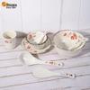 Sakura Love Melamine Tableware: Drop-Resistant Cherry Blossom Design for Catering
