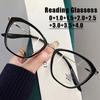 Ultra-Light Fashion Oversized Cat-Eye Presbyopia Glasses Women's INS Style Trendy HD Blue Light Blocking Reading Glasses