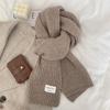 New Knitted Scarf Men's and Women's Student Couple Thickened Wool Scarf Korean ins Wind Wool Shawl