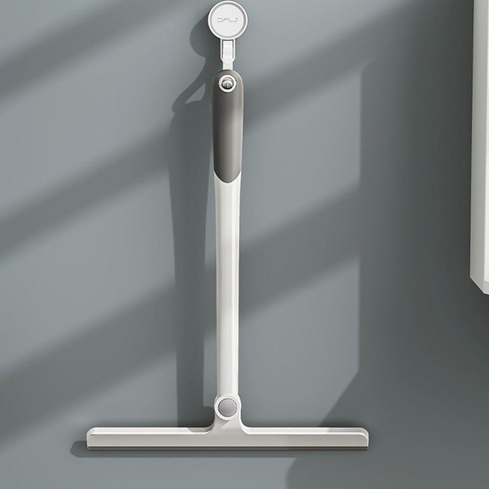 New PP 360 Degree Shower Squeegee TPR White Glass Wiper Squeegee Cleaner Shower Use
