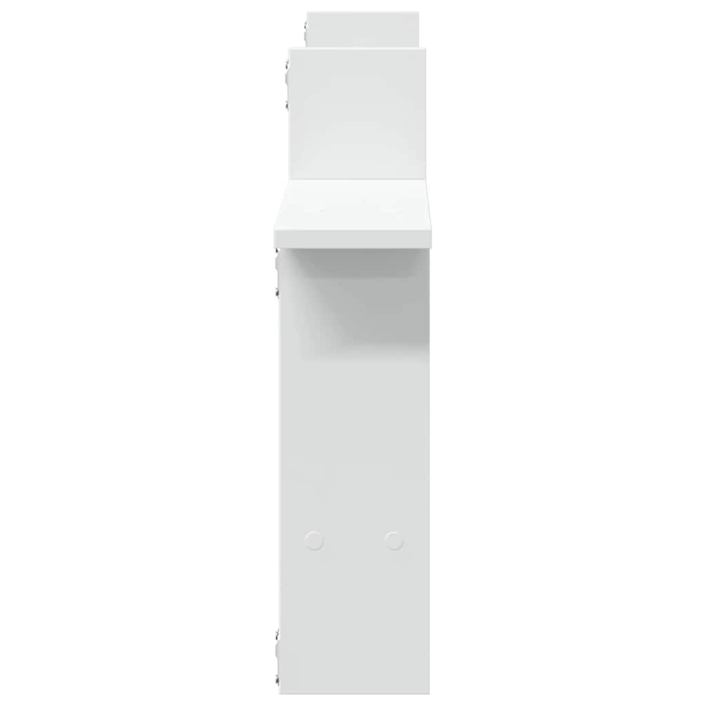 Vidaxl Wall Shelves, 2 Pcs, White, 50X12X50 Cm