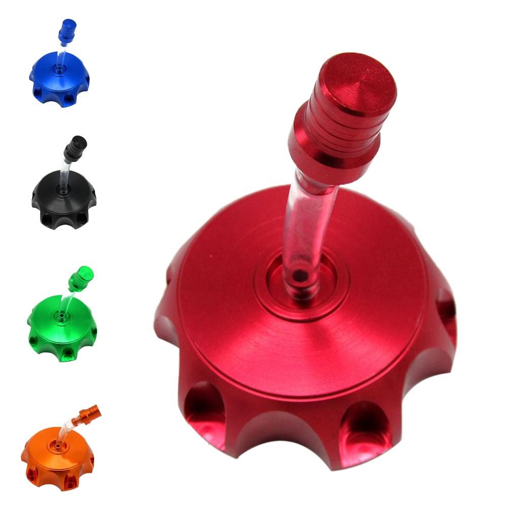 Gas Fuel Tank Cap Cover with Vent Tube for Chopper Gas Tank Bike Fuel Tank Reserve ATV Gas Fuel Container