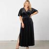 Fall New Arrivals Best-Selling Women's Dresses High-Waisted Dresses Velvet Short-Sleeve Dresses and Long Dresses