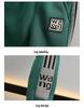 Boys' Trendy Fleece-Lined Zip-Up Cardigan & Pants Set for Autumn and Winter