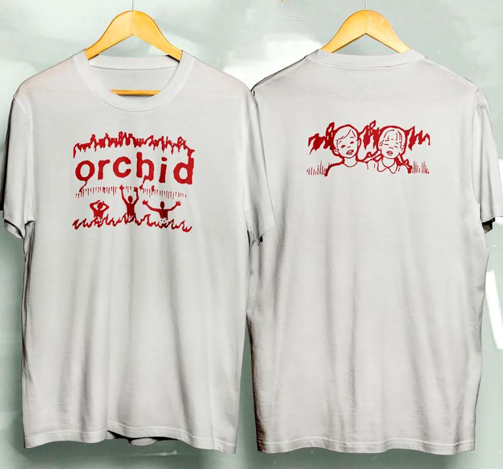 

Orchid Band Concert Tour Double Sided Cotton Shirt Unisex Adult DI449 Unisex T-Shirt XXXXL
