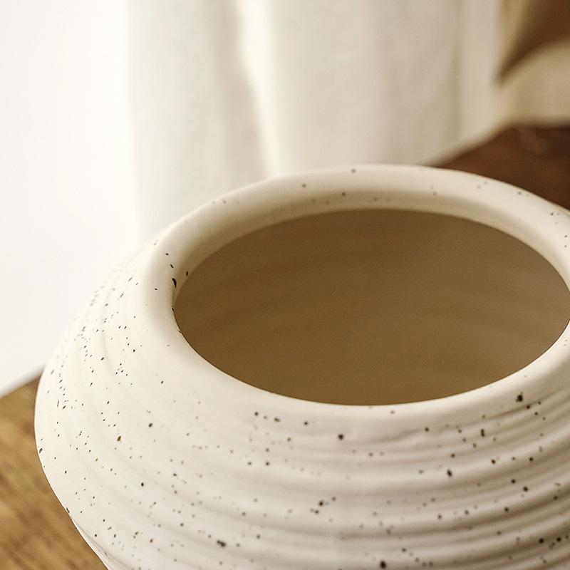 Coarse Pottery Earthenware Vase Set for Home & Hotel Decor