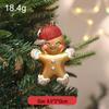 Pink Cartoon Christmas Tree Ornament with Glitter Sequins - Ins Style