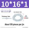 Oversized Thickened Galvanized Iron Flat Washer M2M3456810-M6