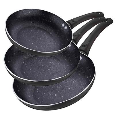 Pans - Renberg - Molen Black - Lightweight Aluminium - Non-stick Coating - Induction Compatible