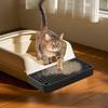 Litter Box Step Cat litter ramp with Filter Function Waterproof Home Kitten Toilet Ramp Pedal pet Supplies for small cats