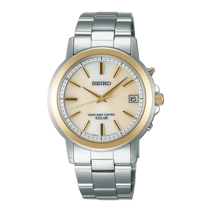 Мужские часы SEIKO SELECTION SBTM170 – Солнечные, Радиосинхронизация, Календарь даты, Сапфировое стекло, Нержавеющая сталь, Водонепроницаемость 100 м