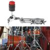 Drum Connecting Clamp Holder Portable Solid Snare Supplies Cymbal Extension Stand for