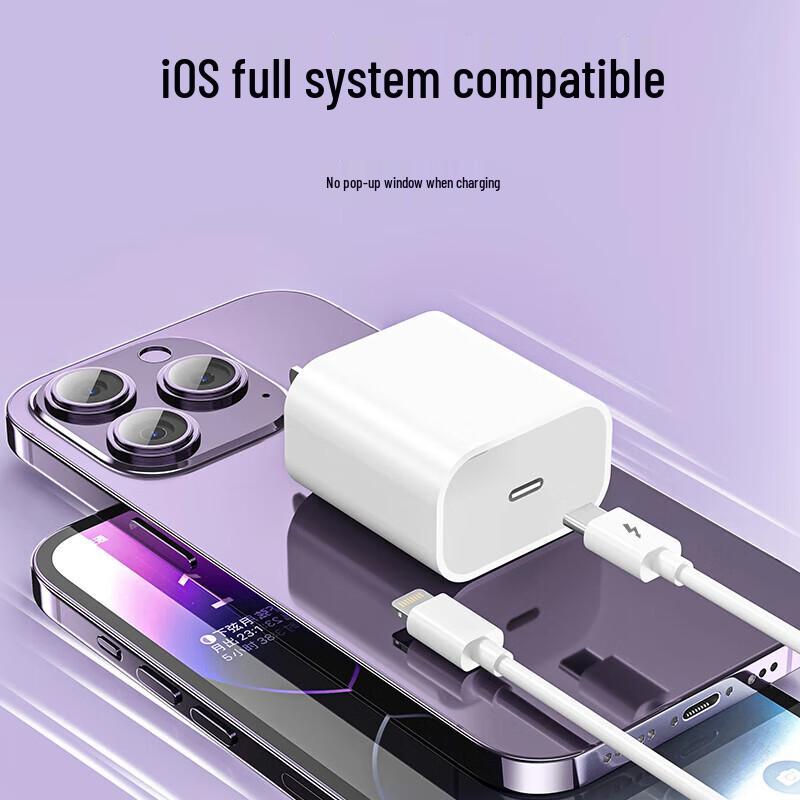 KY KANGYOU PD 20W Fast Charger Set for iPhone & iPad