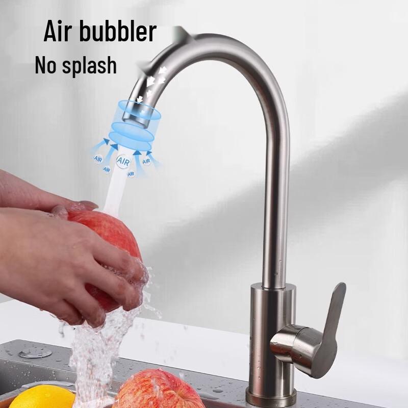 Mengwan Heiß- und Kaltwasser-Küchenarmatur aus Vollkupfer