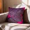 Blue Lock Manga Character Bunny Iglesias  Pillow Case Pattern Printed Pillowcase For Living Room Sofa Cushion Cover