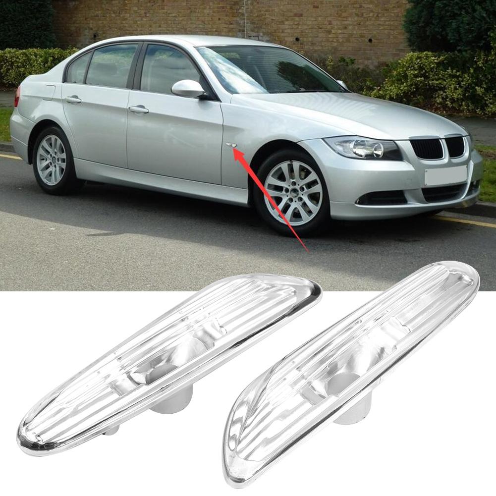 Left and Right Side Marker Light Turn Signal Lamp Fits for E46 0205 63137165914