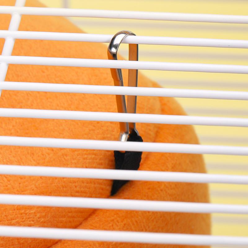 Warm Parrot Nest With 3 Hooks Winter Large Bird Cages Accessory Comfort Warmer For Cage Easily Washable Pet Hanging Cage