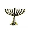 Creative Metal Candle Holder Nine Gold Geometric Twist Candle Stands Candlestick Fishtail Centerpieces Home Decoration