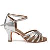 Burtan "Havana" Chaussures de Danse Salsa Bachata Kizomba Latino - Argenté 7 Cm Burtan "Havana" Chaussures de Danse Salsa Bachata Kizomba Latino - Argenté 7 Cm Taille 35