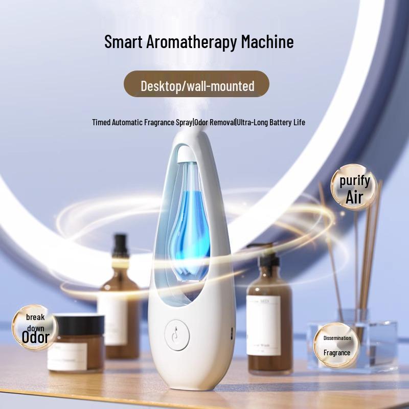Automatic Aroma Diffuser and Air Humidifier – Eliminates Odors with Long-Lasting Fresh Scent for Bathrooms and Bedrooms