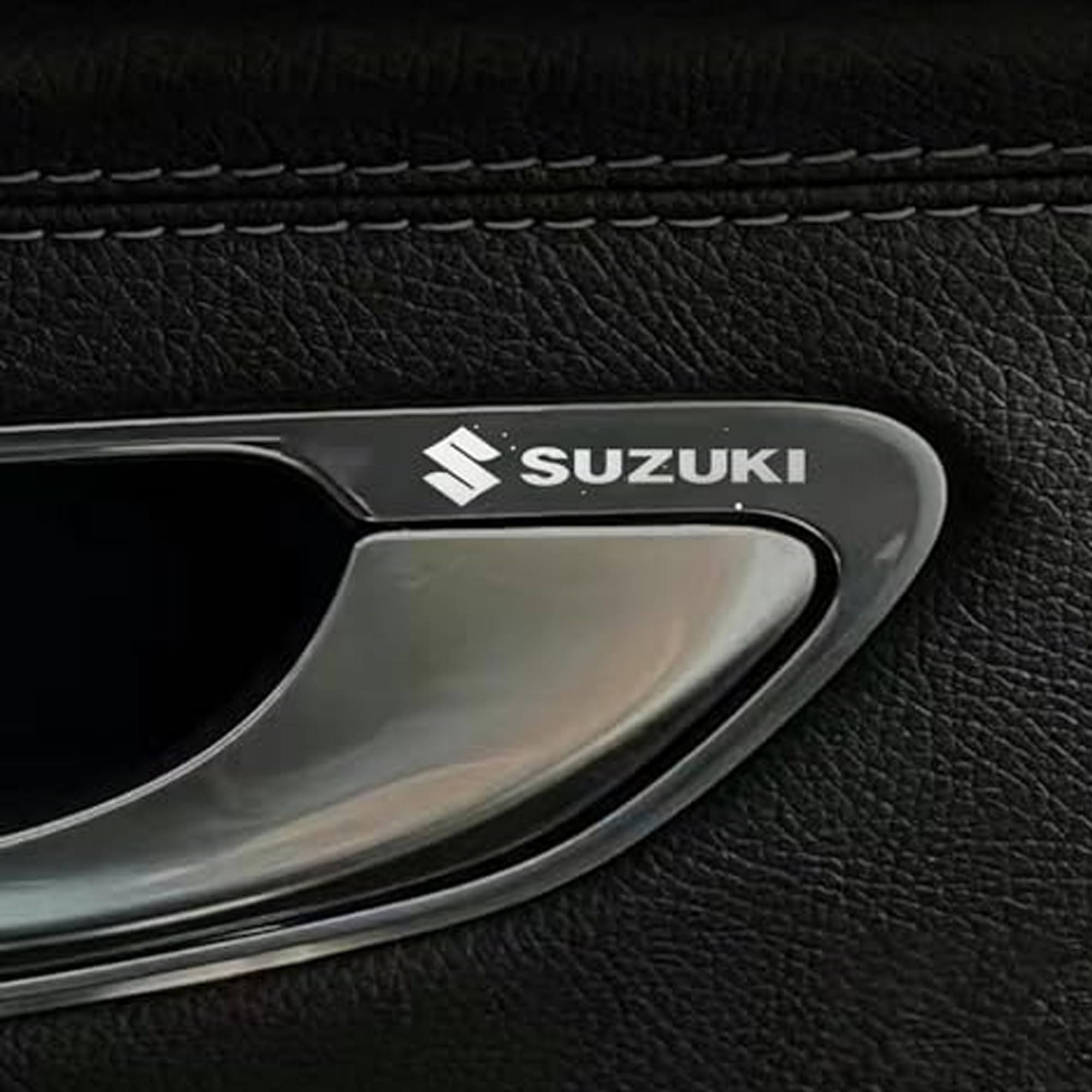 

Meltryllis Fit Suzuki Car Sticker Decal Set of 10 Metal Decoration Stickers Heat Resistant