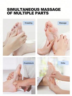 Rechargeable Electric Foot Massager - Improves Blood Circulation And Relaxes Muscles