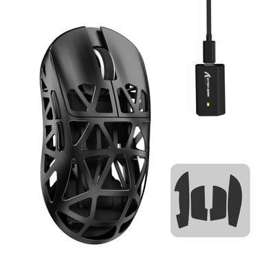 MAMBASNAKE X ATTACK SHARK R2 Magnesium Alloy Gaming 8K Mouse with PixArt PAW3950 Optical Dual 42000 50G 750 Optical Online Approval Mouse, Sensor,