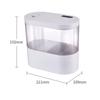 USB Mini Desktop Aquarium Built-in Water Pump / LED Light / Filter Self Circulation and Self Circulation Goldfish Tank