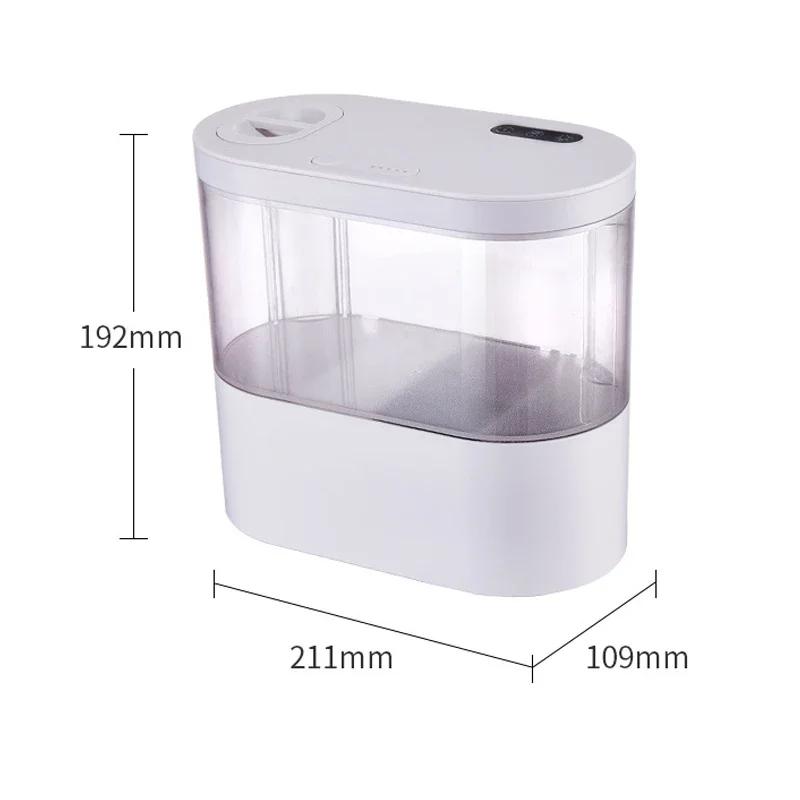 USB Mini Desktop Aquarium Built-in Water Pump / LED Light / Filter Self Circulation and Self Circulation Goldfish Tank