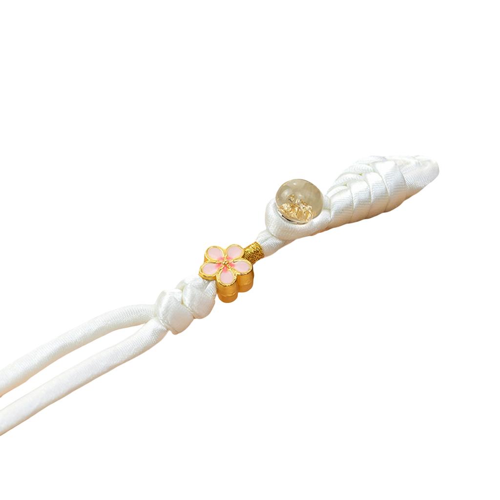 Fringed Flower Frog Button for Chinese Cheongsam Ethnic Costume Closure Button for Sewing Sweater Cardigan Evening Gowns