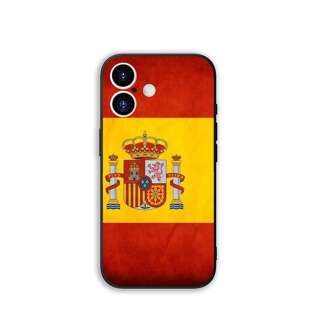 Handyhülle Spanien Flagge Gelb Rot Hülle für Xiaomi Redmi Note 15 11 9 10 Pro Plus A5 9A 9T 10A 10C 9C NFC 15C 8T Case