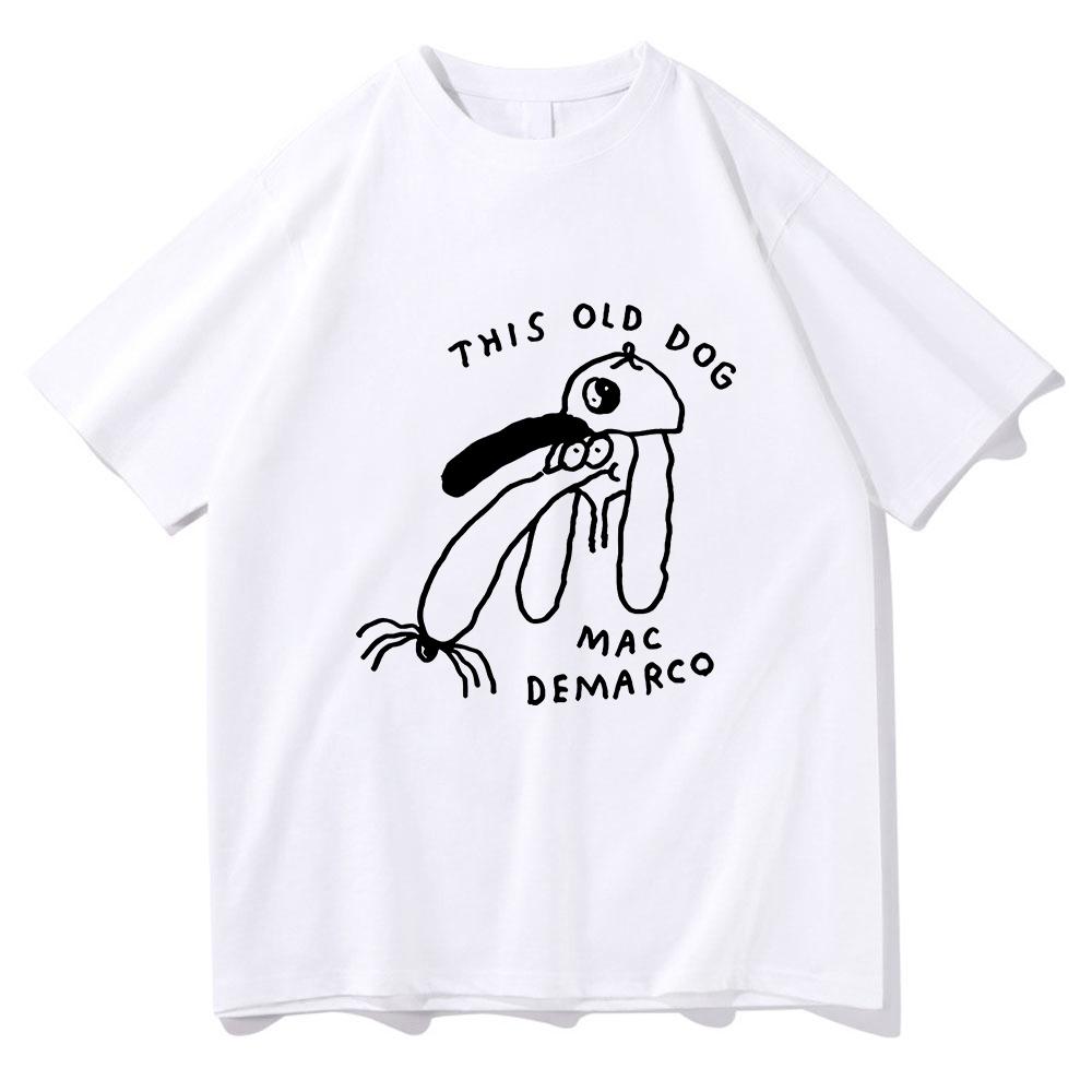 

Mac DeMarco This Old Dog Tshirt 2025 Funny Men and Women Clothing Harajuku Clothes Summer Tops Unisex Graphic T Shirts Summer 4XL