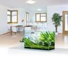 GEX AQUARIUM Glassteria Silent 360 Slim H Frameless Aquarium with Silent Filter and 36cm W x 17cm D x 24cm 12L 3-Year Warranty, H, Approx.
