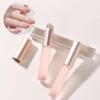 Nail Art Silicone Applicator Stick Chrome Pigment Dust Applying Gradient Shading Pen Easy-Daub Powder Silicone Nail Brushes Tool