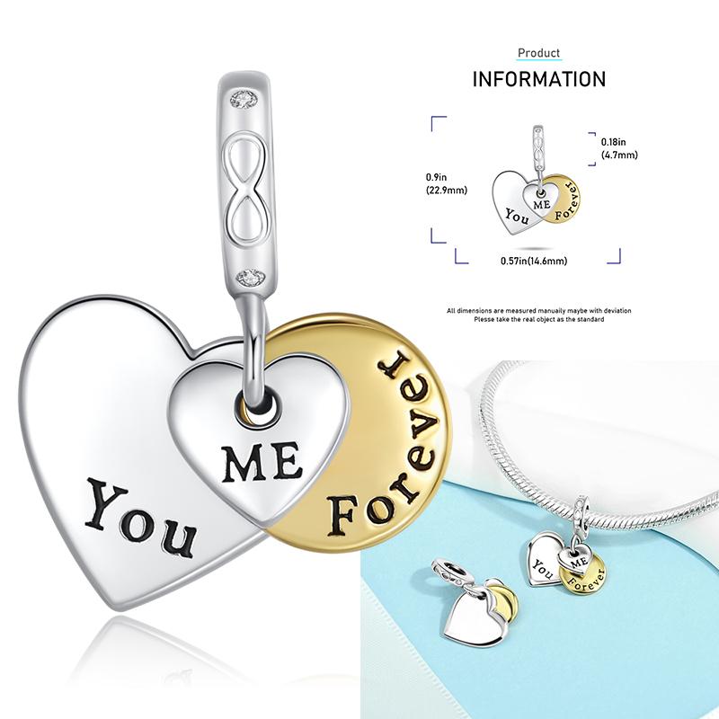 Copper Firefly Charm Love Mom Sea Turtle Beads Angel Wings Charms For Diy Original Bracelet Family Sister Jewelry