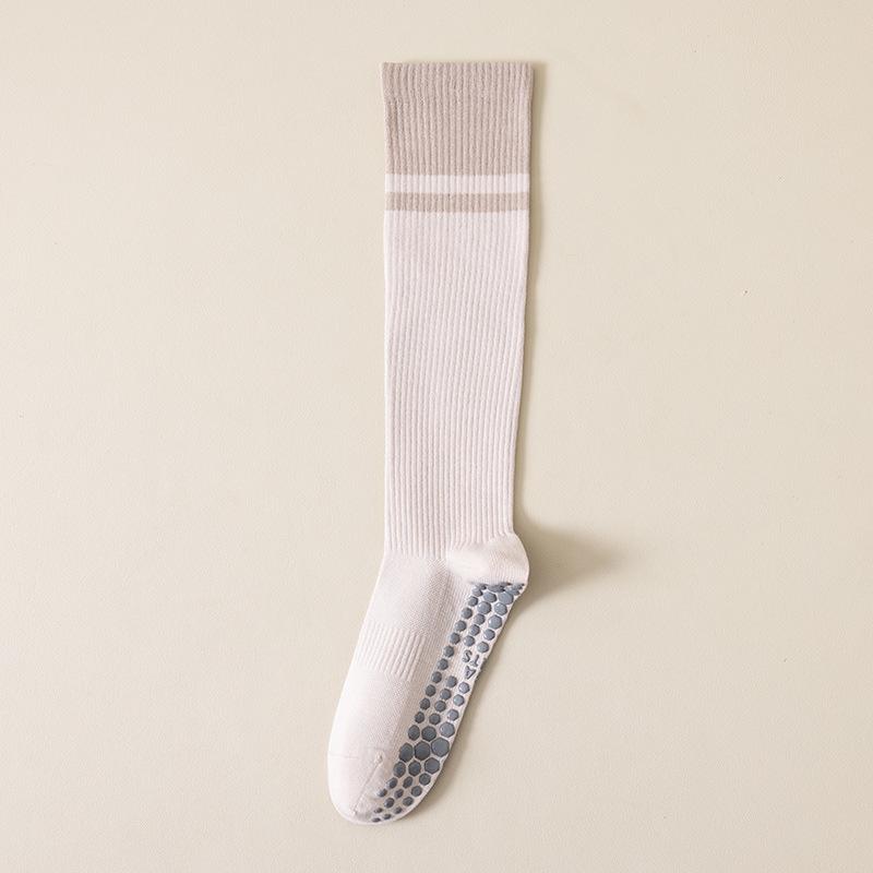 Women's Kinesiology Compression Calf Socks for Yoga, Pilates, Running, and Fitness