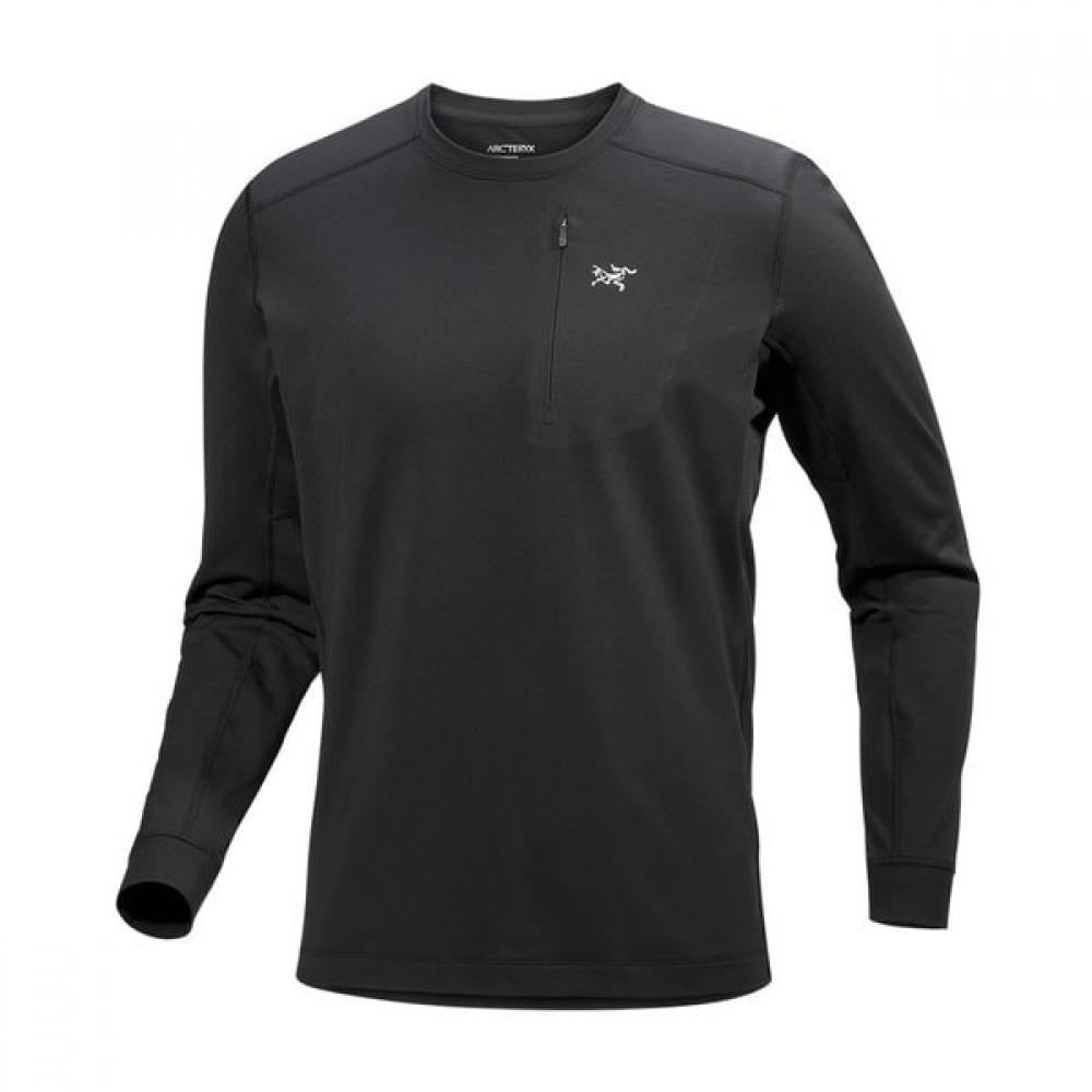 

Arc Teryx Fw25 Lt Crew Neck Men Atpfm09417 BLACK/XS(90)