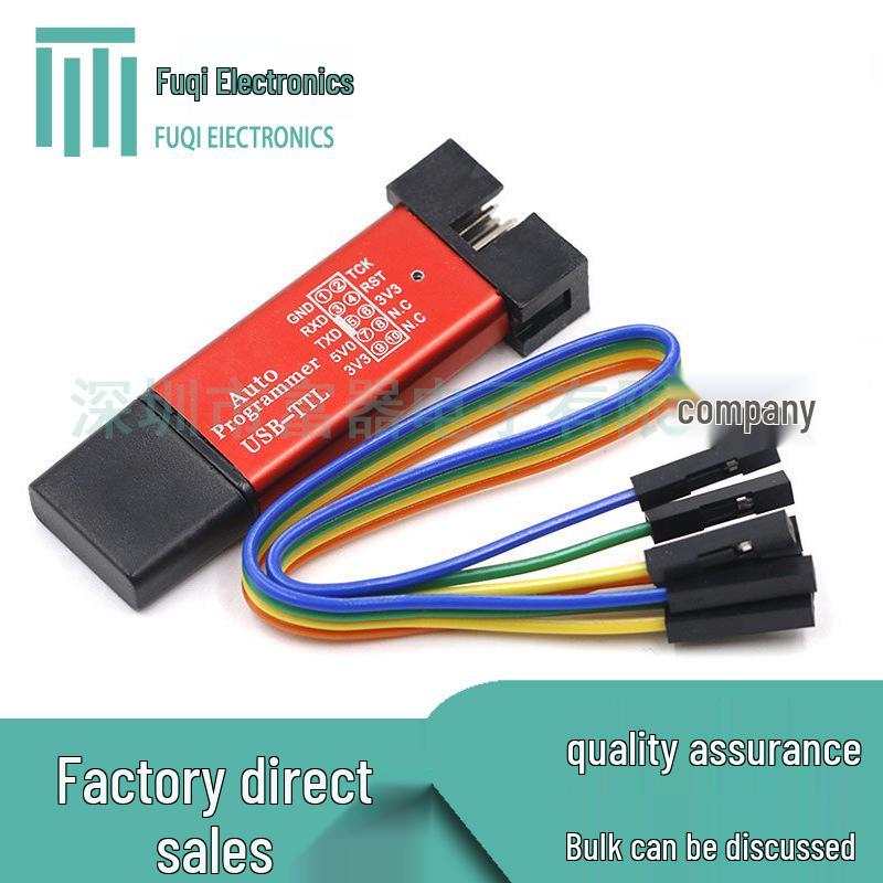 Fully Isolated STCISP USB to TTL Microcontroller Programmer with Automatic Download and No Manual Cold Boot