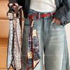 Silk Scarf Waist Chain: Trendy, Versatile, Unique Design Accessory