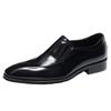 British Business Dress Leather Shoes Men'S Wedding Groom Shoes Leather Toe Loafers