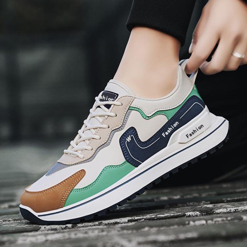 Trend casual versatile men's single shoes fashion low-top casual shoes autumn new outdoor sports running shoes