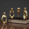 Sand Color, Abstract, Statue, Sculpture, Yoga, Figurine, Living Room, Home Decoration, Tabletop Decoration