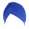 Indian Women Muslim Pleated Hijab Turban Bonnet Chemo Caps Underscarf Beanies Hair Loss Femme Cancer Hats Headwrap Scarf Covers