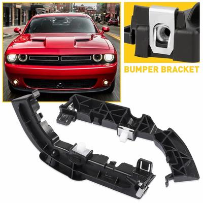 2 Piezas Soportes de Parachoques Aleta Viga de Soporte Delantero Para Dodge Challenger 2008-2021