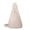 Trendy breast bag, personalized bucket bag, women's 2025 summer casual simple fashion large-capacity messenger bag, foreign style shoulder bag