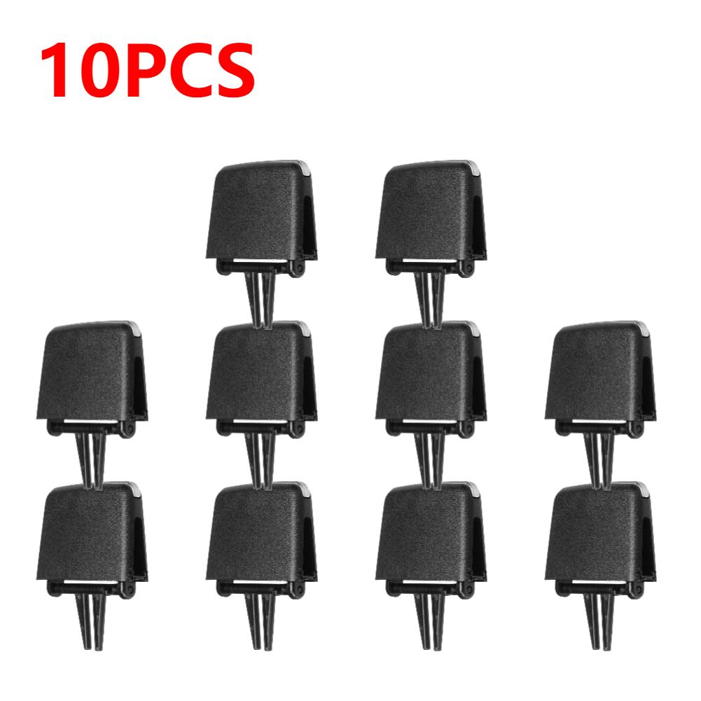 1-10PCS Car Front A/C Air Vent Outlet Tab Clip Repair Kit for 05-12 BMW 3 Series E90 Auto Air Conditioning Vent Outlet Tab Clip