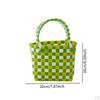 Breathable Woven Summer Handbag, Ideal for Beach, Picnics, Shopping, Vacation Or Travel